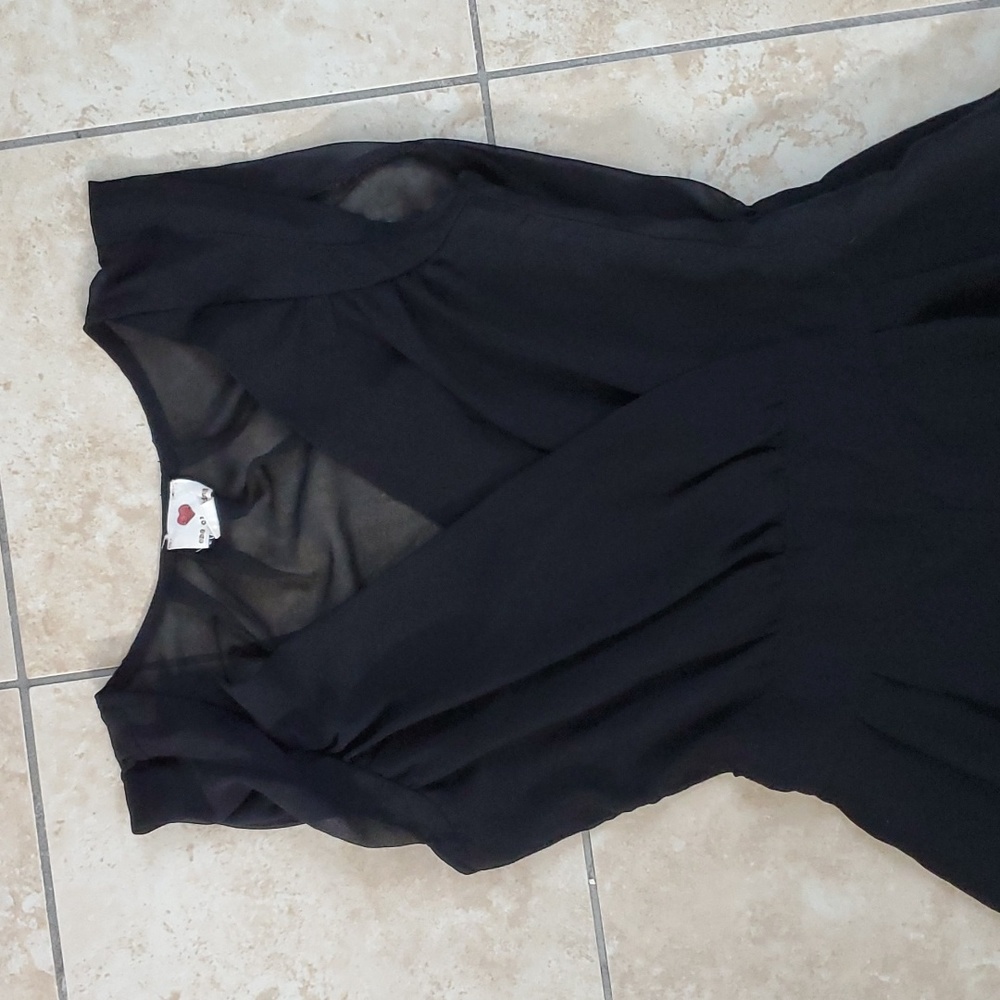 One Clothing Black Romper - Picture 7 of 16
